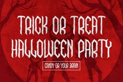 Nazzaric Horror Display Typeface Product Image 4