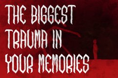 Nazzaric Horror Display Typeface Product Image 6