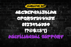 Noctag - Bold Urban Graffiti Display Typeface Product Image 2
