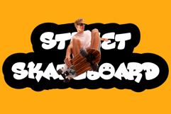 Noctag | Thick Bold Graffiti Webfont for Urban Websites Product Image 4