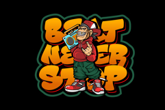 Noctag - Bold Urban Graffiti Display Typeface Product Image 5