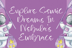 Nebula Golden - Handwritten Script Font Product Image 4