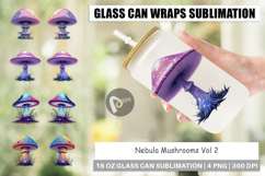 Glass Can Nebula Mushrooms Product Image 1