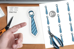 Necktie Sticker Product Image 1