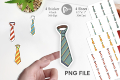 Necktie Sticker Product Image 1