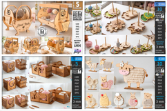 Needlework Mega Bundle Laser Cut | Knitting and Crochet SVG Product Image 3
