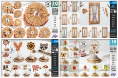 Needlework Mega Bundle Laser Cut | Knitting and Crochet SVG Product Image 4