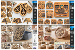 Needlework Mega Bundle Laser Cut | Knitting and Crochet SVG Product Image 6
