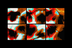 Negative Bloom Abstract Backgrounds Product Image 2