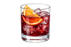 Negroni Cocktail Png| Cocktail Png Product Image 1