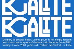 Neo Libero Bold Geometric Display Font Product Image 3