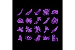 saw hand wood construction neon glow icon illustration Product Image 1