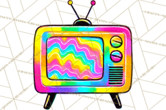 Neon 80s Clipart PNG, Retro Sticker Art &amp; Sayings Product Image 2