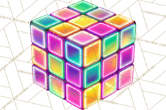 Neon 80s Clipart PNG, Retro Sticker Art &amp; Sayings Product Image 3
