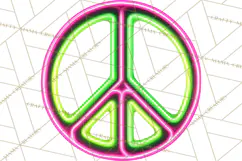 Neon 80s Clipart PNG, Retro Sticker Art & Sayings Product Image 2