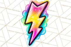 Neon 80s Clipart PNG, Retro Sticker Art &amp; Sayings Product Image 3