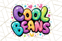Neon 80s Clipart PNG, Retro Sticker Art &amp; Sayings Product Image 5