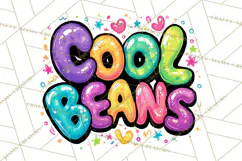Neon 80s Clipart PNG, Retro Sticker Art & Sayings Product Image 5