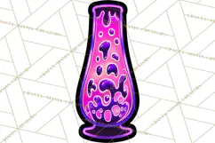 Neon 80s Clipart PNG, Retro Sticker Art & Sayings Product Image 2