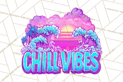 Neon 80s Clipart PNG, Retro Sticker Art &amp; Sayings Product Image 2