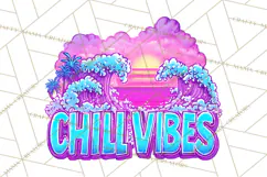 Neon 80s Clipart PNG, Retro Sticker Art & Sayings Product Image 2