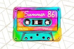 Neon 80s Clipart PNG, Retro Sticker Art &amp; Sayings Product Image 3