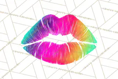 Neon 80s Clipart PNG, Retro Sticker Art & Sayings Product Image 2
