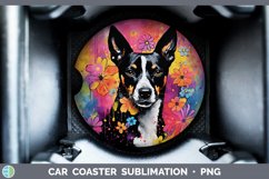 GorgeousNeon Car Coaster design.