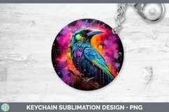 GorgeousNeon Birds Keychain design.