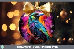 GorgeousNeon Birds Ornament design.