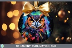 GorgeousNeon Birds Ornament design.