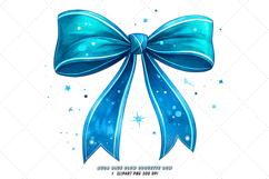 neon blue bow, glowing coquette bow, vibrant bow design, blue glow clipart, digital bow design, neon glow design, glowing bow art, vibrant neon blue, coquette bow art, blue sublimation design