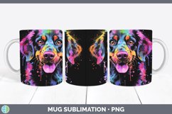 GorgeousNeon Mug Wrap design.