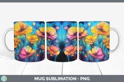 GorgeousNeon Mug Wrap design.