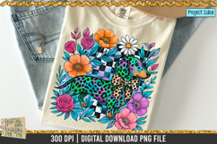 Rainbow Leopard Dachshund is a professional design that is available at 300dpi PNG to use for Sublimation, iron-on transfer, DTG Printing and normal printing.