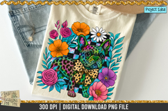 Rainbow Leopard French Bulldog is a professional design that is available at 300dpi PNG to use for Sublimation, iron-on transfer, DTG Printing and normal printing.