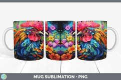 GorgeousNeon Mug Wrap design.