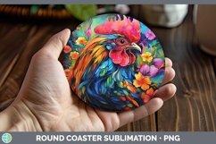 GorgeousNeon Round Coaster design.