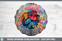 GorgeousNeon Wind Spinner design.