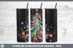GorgeousNeon Christmas Tumbler design.