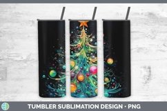 GorgeousNeon Christmas Tumbler design.