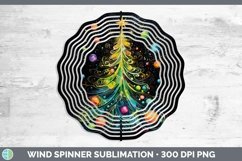 GorgeousNeon Christmas Wind Spinner design.