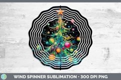 GorgeousNeon Christmas Wind Spinner design.