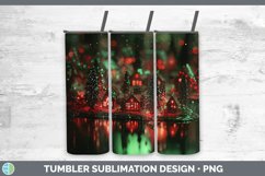 GorgeousNeon Christmas Tumbler design.
