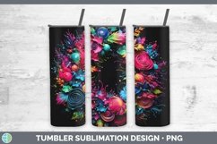 GorgeousNeon Christmas Tumbler design.