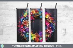 GorgeousNeon Christmas Tumbler design.