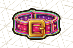 Neon Christmas Clipart Png, Kawaii Holiday Sticker Icons Product Image 4