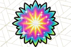 Neon Christmas Clipart Png, Kawaii Holiday Sticker Icons Product Image 3