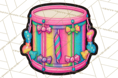 Neon Christmas Clipart Png, Kawaii Holiday Sticker Icons Product Image 4