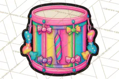 Neon Christmas Clipart Png, Kawaii Holiday Sticker Icons Product Image 4